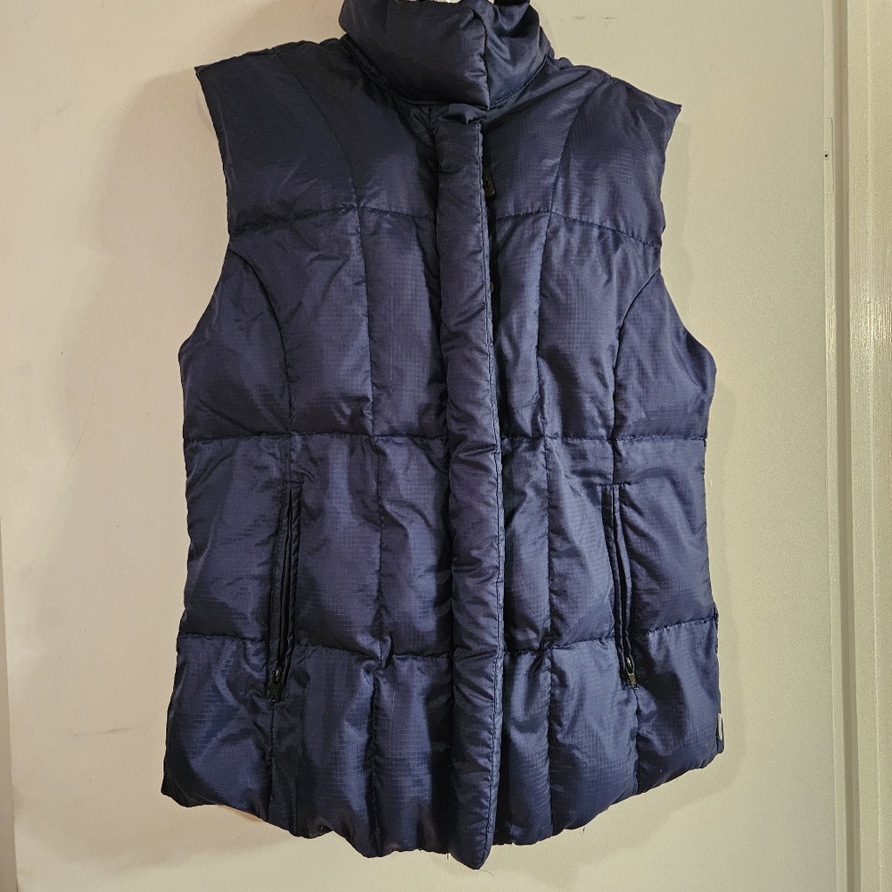 Woods Blue Duck Down Puffer Vest